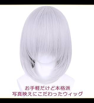 Amazon.co.jp: CaseEden コスプレ ウィッグ プレミアム さらさら